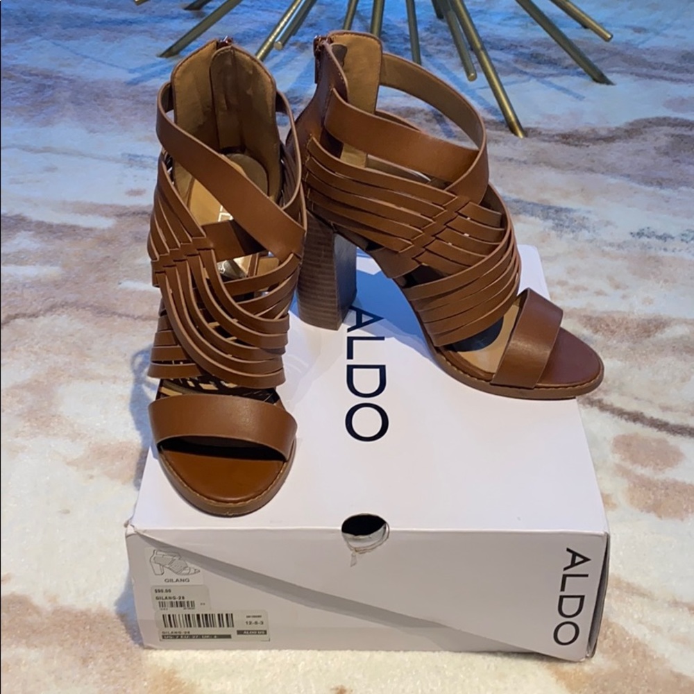 Brown Heels 4”